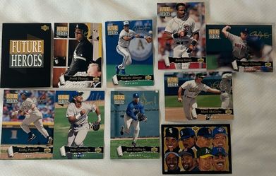1993 Upper Deck Future Heroes Complete 10-Card Set – Griffey, Bonds, Thomas