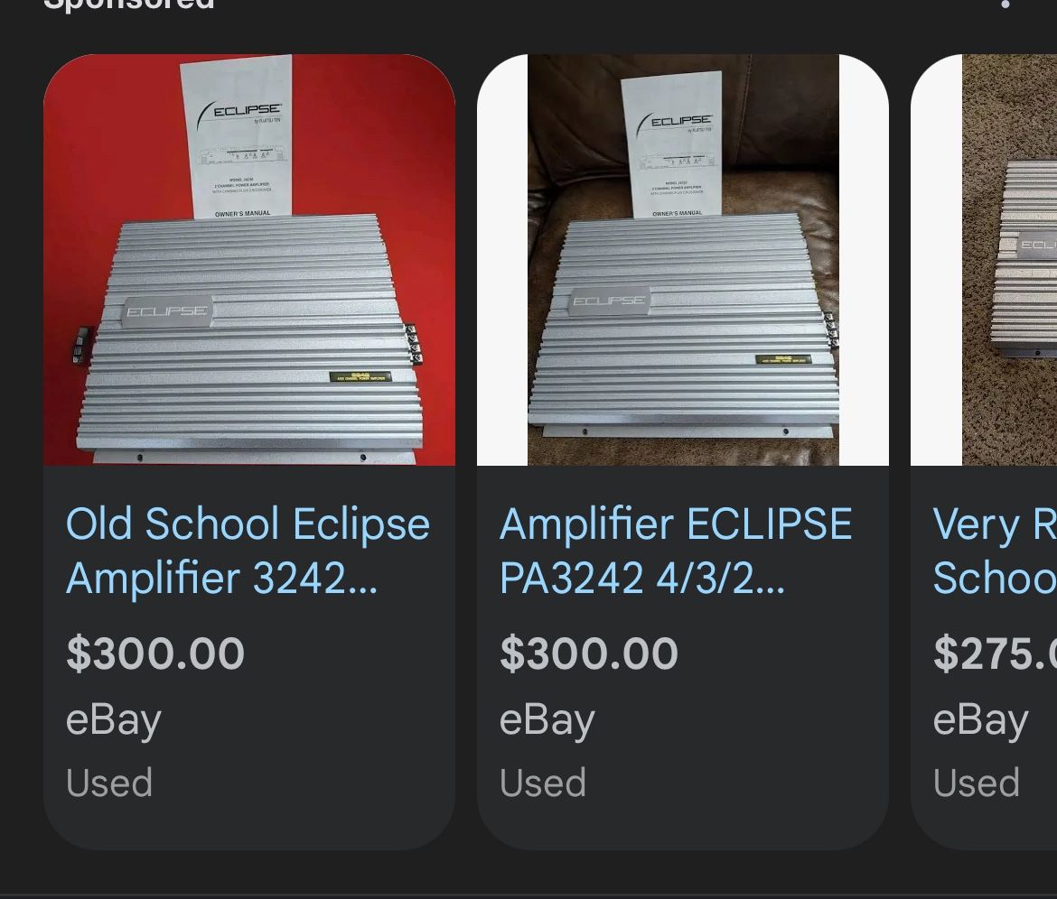 Eclipse Amp 3242 for Sale in Hesperia, CA - OfferUp
