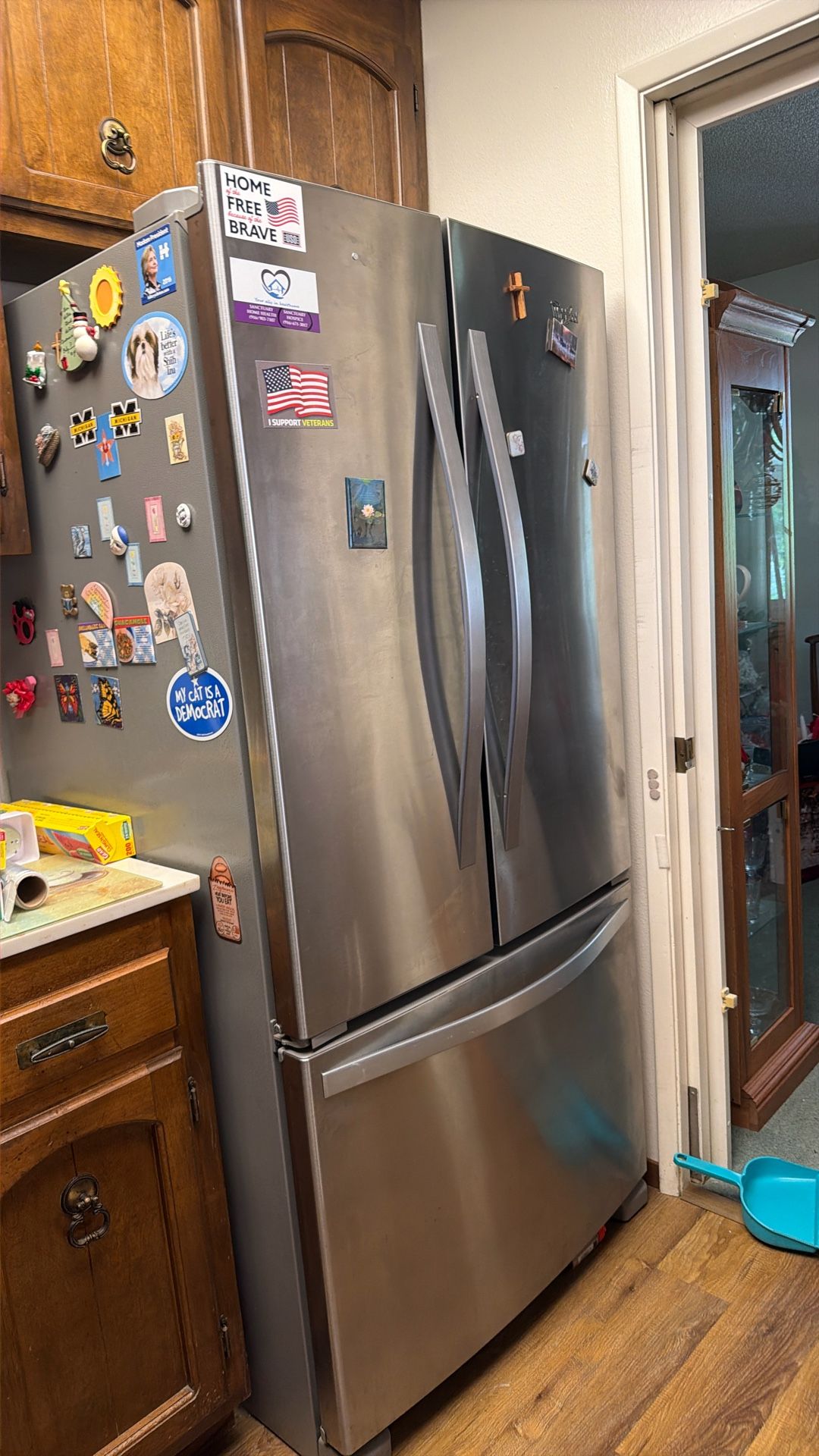 Whirlpool, Stainless Steel Double Door Refrigerator