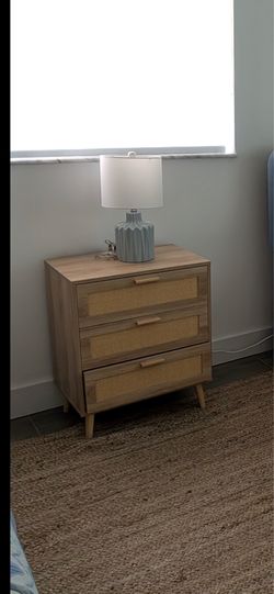 3 Drawer Nightstand
