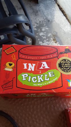 In a pickle game
