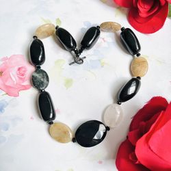 Earth stone Necklace 