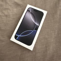 New Apple iPhone 16 Pro 1TB Black Titanium Unlocked
