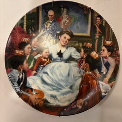 Vintage 1985 Edwin M Knowles "The King and I" series collection plate