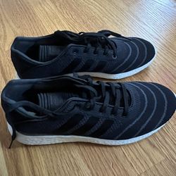 New ADIDAS Skate Board Busenitz Pure Boost PK Black Men's shoes sz 8