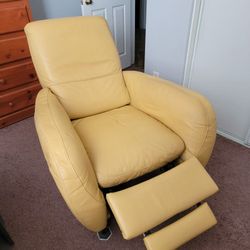 Yellow Recliner 