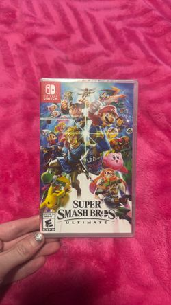 Nintendo switch game super smash Bros ultimate. $50 obo. Cash only. Must pick up