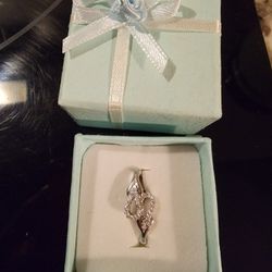 Solid Sterling Silver 925 Cubic Zirconia Earrings 