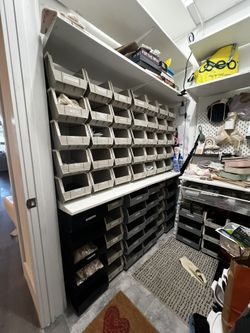 Heavy-Duty Quantum Stackable Storage Bins – Large & Medium Sizes