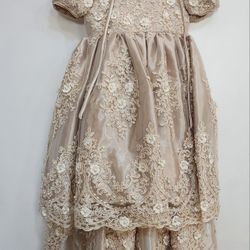 Little Girls Christening /Baptism / Wedding Gown