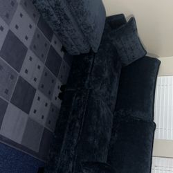 🚨 Blue Comfy Sectional Sofa 🛋️ 🚨 ($400)