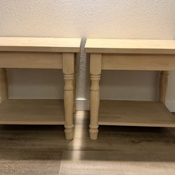 End tables-pair