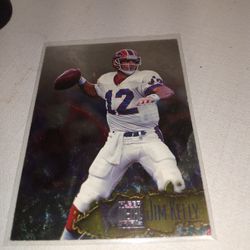 1996 Fleer Skybox Card Number 13 Jim Kelly