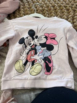 Minnie And Mickey Sweater 2T