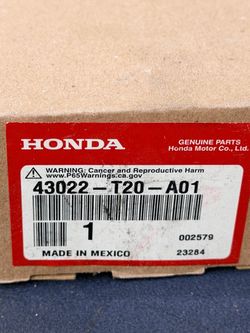 Civic brake pads