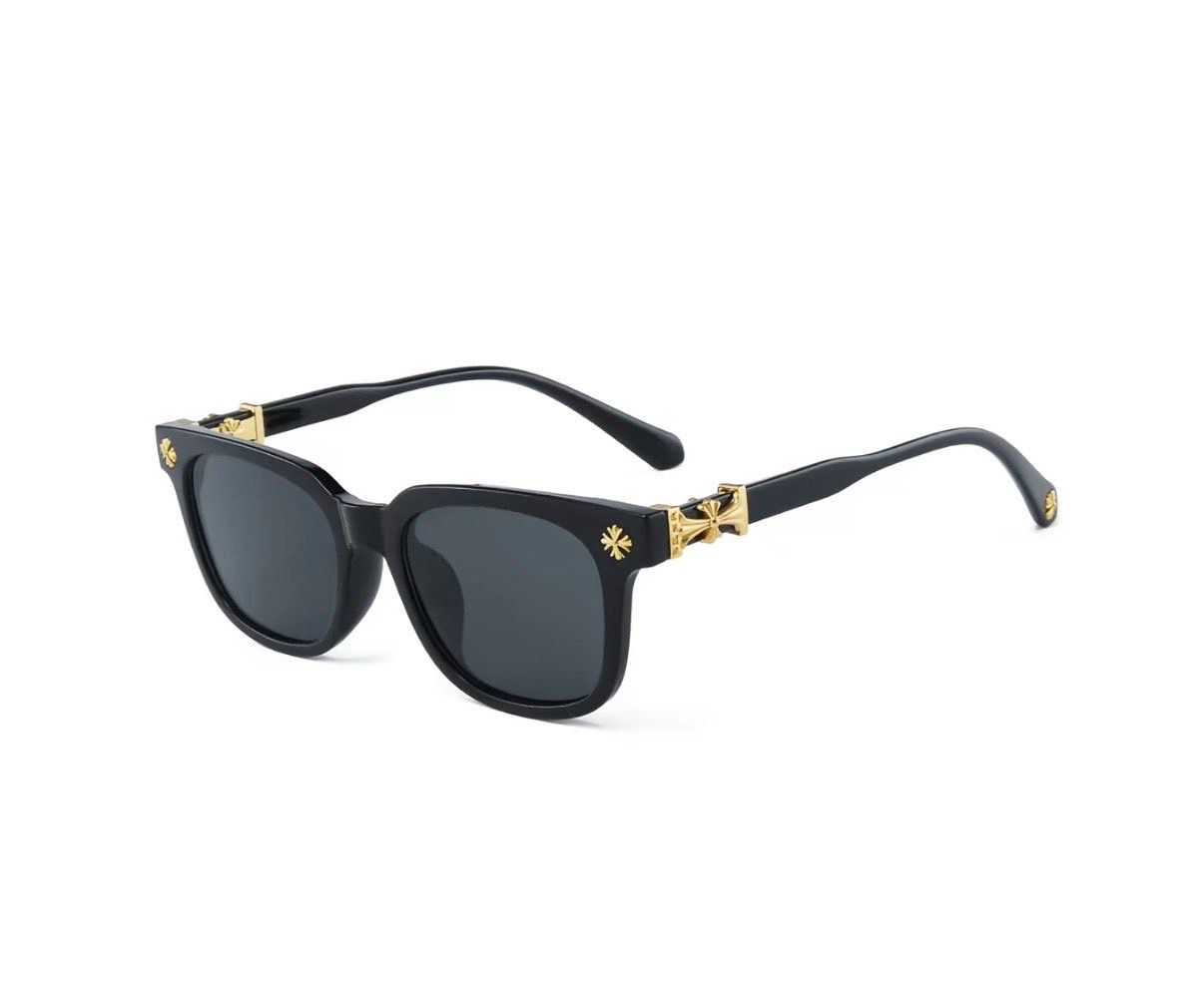 Chrome heart shades