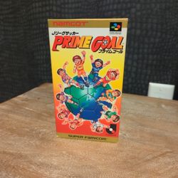 Super Famicom Prime Goal Mint CIB