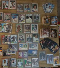 Baseball cards (MAKE OFFER)