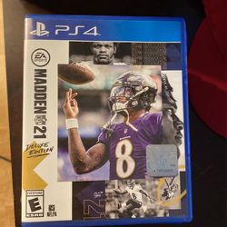 Madden 21 Playstation 4 Game