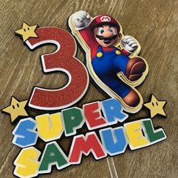 Mario Cake Topper 