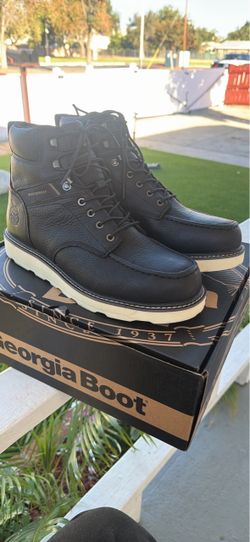 GEORGIA BOOT MEN'S CORE 37 WEDGE 6" MOC-TOE WORK BOOT