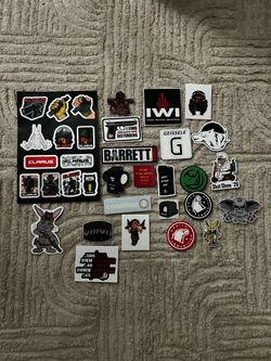 Exclusive shot show stickers