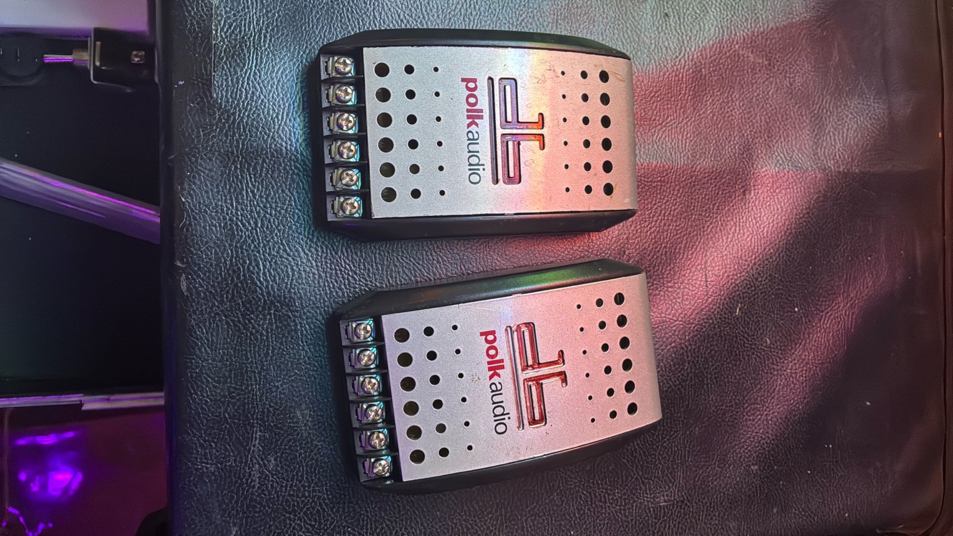 Pair Of Old School Electronic Crossovers