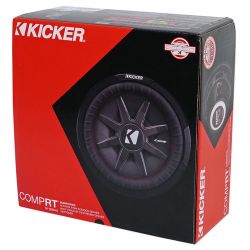 NEW KICKER COMP RT 10" SHALLOW SUBWOOFER
