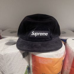 Supreme Corduroy Camp Cap