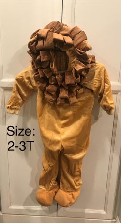 Lion Costume 2-3T Kids $10