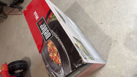 Weber Gourmet BBQ System Cast Iron/Porcelain Grill Wok 16.7 in. L X 13.4 in. W 1 pk