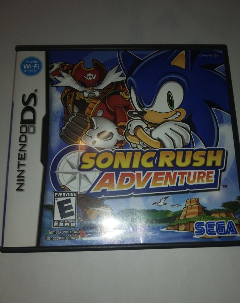 DS game Sonic Rush