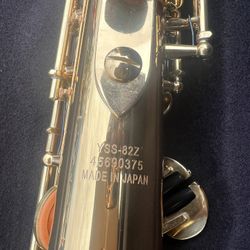 Yamaha Custom Z  Yss82z Soprano Saxophone 