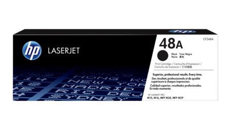 HP 48A Black Original LaserJet Toner Cartridge, CF248A