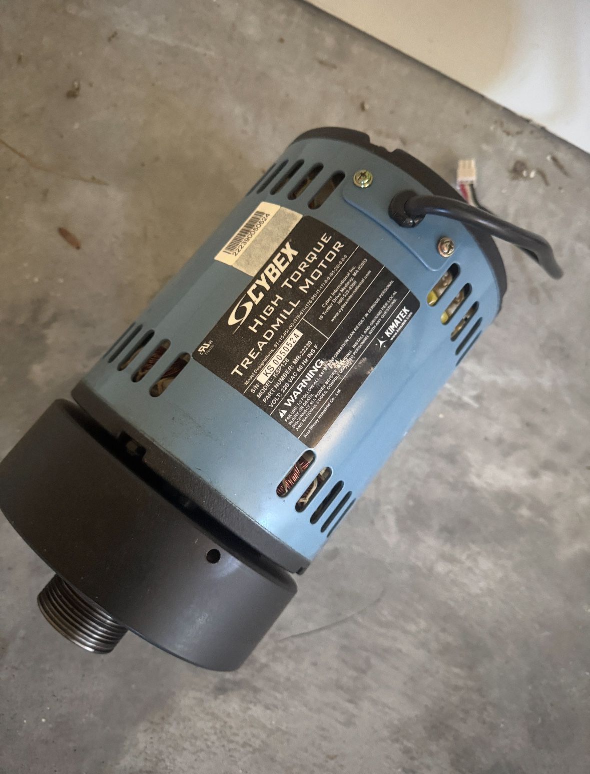 Cybex Treadmill Drive Motor OEM Part# MR-22239 - 525T 625T 650 T 750T 751T 770T