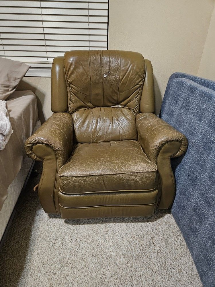 Free Leather Recliner
