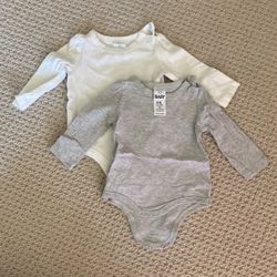Cotton On Baby Long Sleeve Onesies Size 3-6m