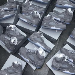 Jordan Retro 5 Wolf Grey 2026 Men’s And GS