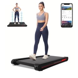 Sperax Walking Vibration Pad with APP, 3 in 1 Under Desk Treadmill, 2.5HP Low Noise Walking Treadmill Pad with Remote Control, Portable Treadmills for