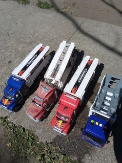 !! 4 Toy Trucks Price for all