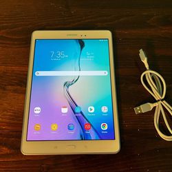 Samsung Galaxy Tab A SM-T550 White 16GB 9.7in Tablet