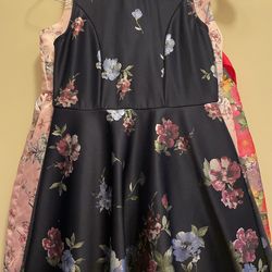 Girls Dress Dark Blue Size 12
