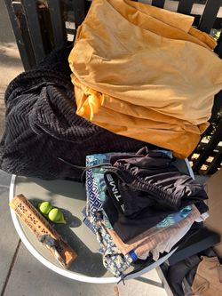 Yard sale downtown Sacramento