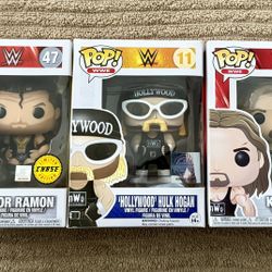 Funko Pop WWE Hogan Razor Nash NWO 