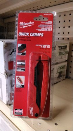 MILWAUKEE COAX COMPRESSION CRIMPER