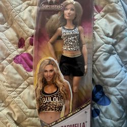 WWE Superstars CARMELLA 12" Doll Mattel Wrestling Figure Barbie Sized