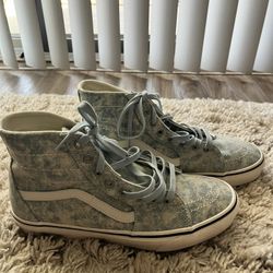 Vans Sk8-Hi Denim Acid Wash - Men’s 9.5