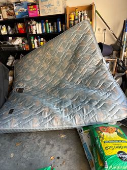 King size mattress.