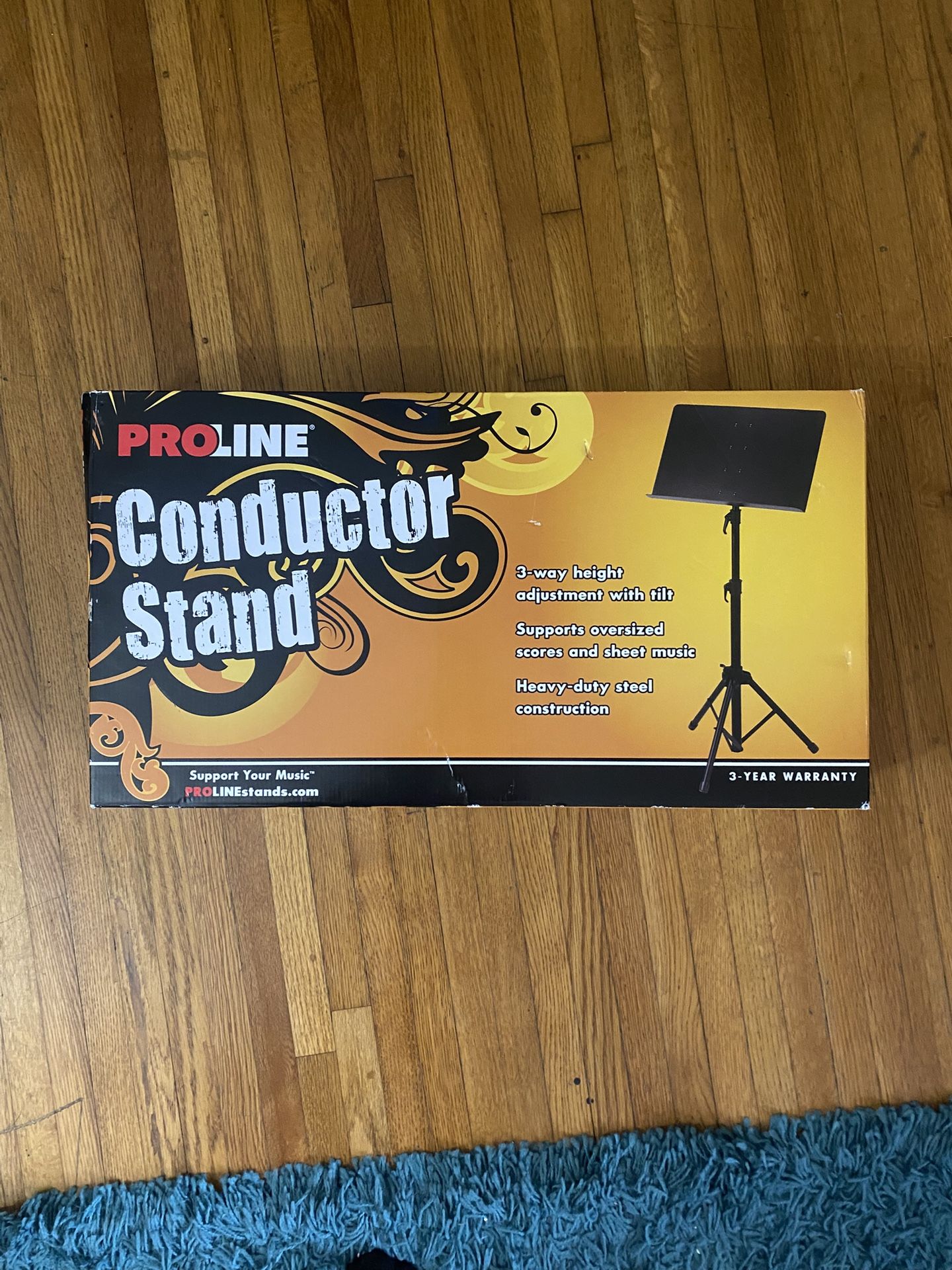 Conductor music stand