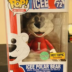 ICEE POLAR BEAR (SCENTED HOT TOPIC EXCLUSIVE) AD ICONS FUNKO POP